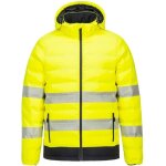 Doudoune chauffante haute visibilit� par ultrasons portwest jaune / noir xl