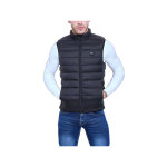 Doudoune gilet chauffant sans manche noir tl batterie incluse - kymaxx - ian. l