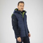 Doudoune de travail maximy bleu, taille xxl - north ways