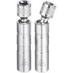 Douilles � bougies 14 mm et 16 mm, 2 cl�s � bougie magn�tiques, cl� � bougie universelle 12 pans 3 / ...