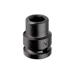 Douille pour clé à choc hexagonal, 38mm carré 1 / 2' ( prix pour 1 ) Douille pour clé à choc hexagonal, 38mm carré 1 / 2' ( prix pour 1 )