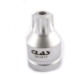Douille embout torx t100 3 / 4  cr - mo (sp�cial poids lourd) - sa 0473 - clas equipements