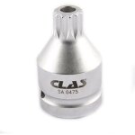 Douille embout xzn m18 3 / 4  cr - mo (sp�cial poids lourd) - sa 0475 - clas equipements