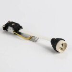 Douille gu10 c�ramique 230v � double connexion automatique - silamp