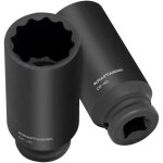 Douille impact 12 pans 1 / 2' 36mm