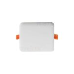 Kanlux - downlight led encastr� - 10w - ip65 - carr� ultra - fin - blanc 4000k
