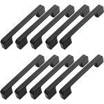 Dpzo - jamais utilis�]10pcs poign�e meuble entraxe 96mm - poign�e porte cuisine noire poignee barre meuble ...