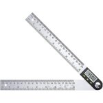Dpzo - 200mm / 300mm / 500mm num�rique angle finder, inclinom�tre en acier inoxydable pour bois et constructio ...