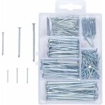 Dpzo - 280 pi�ces assortiment de clous galvanis�s, clous de construction pour photos et bois, quincaillerie ...
