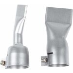Dpzo - 2pcs becs de soudure pour la chaleur de l'air chaud pour leister / bak, bec plat de soudure de ...