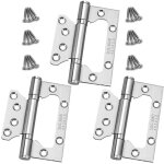 Dpzo - jamais utilis�]3 pi�ces charniere porte lourde 100mm36mm charni�res inox roulement � billes charni�re ...