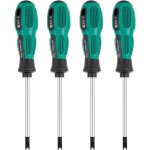 Dpzo - 4pcs / set tournevis embouts de tournevis u fourche magn�tique vis rainur�e conducteur cr - v ...