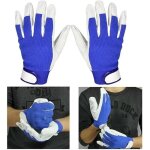 Dpzo - gants de soudage, gant en cuir r�sistant � la chaleur pour soudeur tig / griller / barbecue / ...