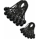Dpzo - jamais utilis�]lot de 30 tendeurs �lastiques de 200mm pour b�ches, pavillons, tentes, camping ...