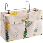Dpzo - panier de rangement suspendu pour chevet, organisateur avec 3 poches pour lit superpos� et dortoir ...