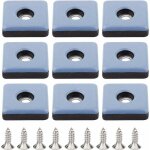 Dpzo - jamais utilis�]patin pour meuble, gu. b / bon 24 pieces patins meubles t�flon 25mm pied de chaise ...