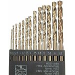 Dpzo - pour une perceuse 13pcs m35 hss cobalt gold hss jeu de forets h�lico�daux pour perceuses m�triques ...