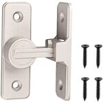 Dpzo - jamais utilis�] verrou serrure de fermeture porte interieure coulissante de lumineux 90� loquet ...
