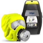 Dr�ger parat 7520 cagoule d'�vacuation industrielle & incendie cagoule auto - sauveteur avec filtre combin� ...