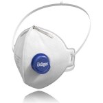 Dr�ger x - plore 1730 v ffp3 lot de 3 masques de protection respiratoire anti poussi�re