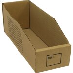 Boite a bec en carton brun 300x100x110mm - 17224
