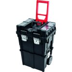 Drakkar equipement - caisse  outils rangement mobile 450 x 350 x710 mm loquets mtal 72750
