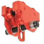 Drakkar equipement - chariot mobile porte palan 2t sur poutre ipn