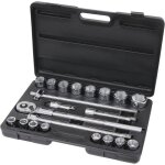 Drakkar equipement - coffret douilles 3 / 4 - 21 pièces pl drakkar tools - s15134 Drakkar equipement - coffret douilles 3 / 4 - 21 pièces pl drakkar tools - s15134