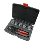 Drakkar equipement - coffret pince  sertir cosses automatique 6 ttes - drakkartools - s17979