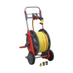 Drakkar equipement - enrouleur professionnel équipé de 50m de tuyau d'eau de 15mm et accessoires Drakkar equipement - enrouleur professionnel équipé de 50m de tuyau d'eau de 15mm et accessoires