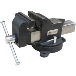 Drakkar equipement - etau 100% acier 125mm + embase tournante drakkar quipement 15994