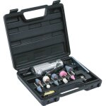 Drakkar equipement - meuleuse pneumatique droite - kit complet en mlette 16pc stilker - s06953