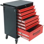 Drakkar equipement - servante d'atelier 7 tiroirs - 187 outils drakkar tools - 25048