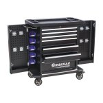Drakkar equipement - servante 7 tiroirs avec 2 portes lat�rales - vide drakkar �quipement - 09258