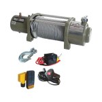 Drakkar equipement - treuil de traction �lectrique 4x4 12v 5450kg s15246