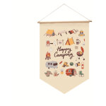Drapeau de camping en polyester r�sistant aux intemp�ries, d�coration pour jardin et pique - nique ext�rieur ...