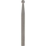 Fraise en carbure de tungstene 3, 2 mm bout rond - dremel
