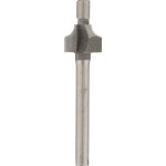 Fraise dremel 612 (hss) - jeu d'accessoires pour outil multifonction avec 1 fraise 9, 5 mm pour arrondir ...