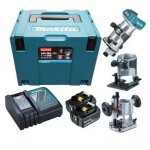 Makita - drt50rtjx2 18v router trimmer