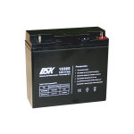 Batterie au plomb 12vdc 17ah gel vhicules 181x76x167mm dsk 10365