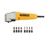 Dt71517t renvoi d'angle droit + 9 embouts - dewalt
