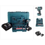Dtd 152 stk meuleuse à chocs sans fil 18v 165nm 1 / 4' + 1x batterie 5. 0ah + chargeur + jeu de 100 forets ... Dtd 152 stk meuleuse à chocs sans fil 18v 165nm 1 / 4' + 1x batterie 5. 0ah + chargeur + jeu de 100 forets ...