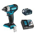 Dtw181rt1 boulonneuse � chocs 18v lxt 180 nm 1 / 2 + 1 x 5. 0ah batteries + chargeur - makita