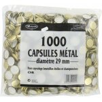 Duhall - capsule bouteille champenoise or sans opercule 1000 pices - 29mm - duhalle