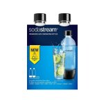 Lot de 2 bouteilles en plastique (1l) pour sodastream genesis, play, source, power et spirit - 1042260310 ...