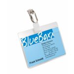 Durable - 810619 porte - badge 8106 (l x h) 90 mm x 60 mm clip rotatif 25 pc(s)