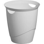 Corbeille à papier durable 776010 16 l (ø x h) 315 mm x 330 mm plastique gris 1 pc(s) s818002 Corbeille à papier durable 776010 16 l (ø x h) 315 mm x 330 mm plastique gris 1 pc(s) s818002