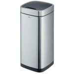 Durable - poubelle no touch 35l 35 l h690mm acier inoxydable / plastique m�t. argent