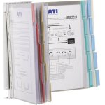Support mural pour panneau transparent display - system wall rouge, jaune, vert, bleu 20 x din a4 nombre ... Support mural pour panneau transparent display - system wall rouge, jaune, vert, bleu 20 x din a4 nombre ...