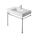 Duravit - console m�tallique vero pour 032912, r�glable en hauteur,